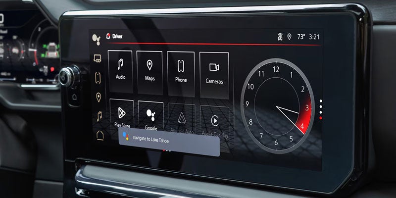 Sierra 1500 Infotainment Touchscreen
